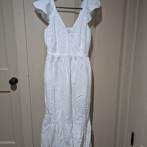 Universal Thread Flutter Sleeve Midi Dress size M